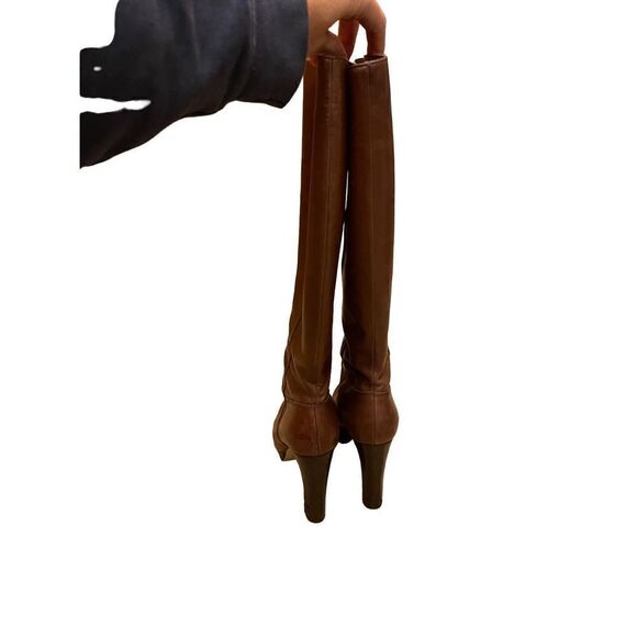 Michael Kors Leather Boots - 10 - Picture 5 of 11